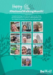 National Walking Month - May 2022